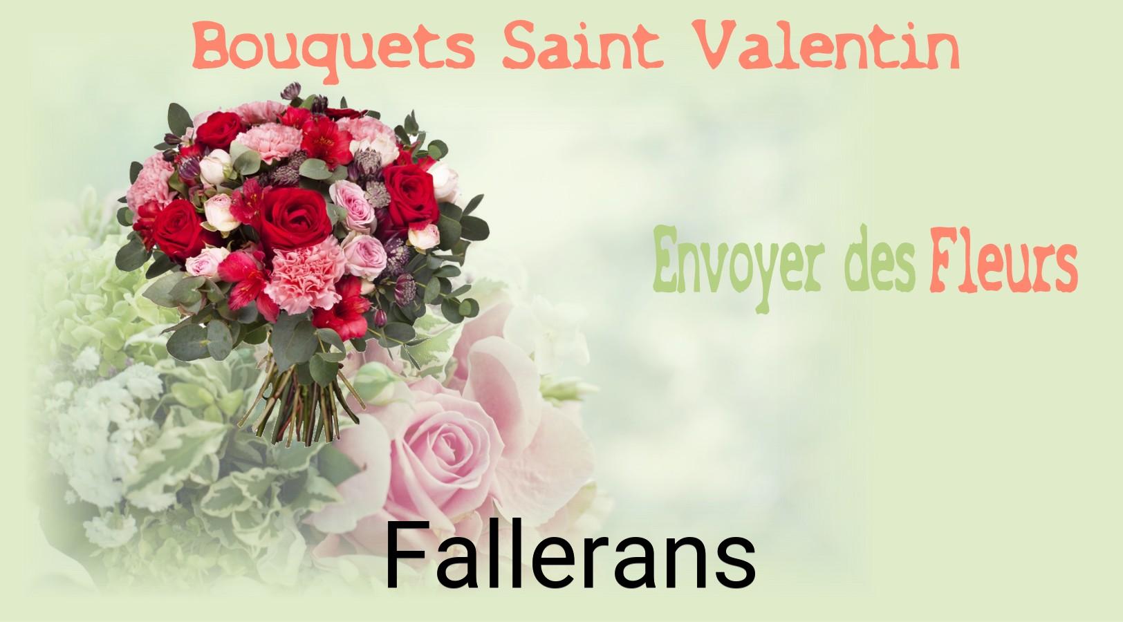 Roses de Saint-Valentin livrées à Fallerans